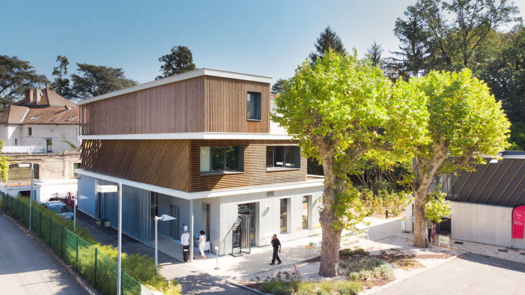 Axe Architecture - Agence d'architecture à Lyon - Photo extérieur projet Maison des Services