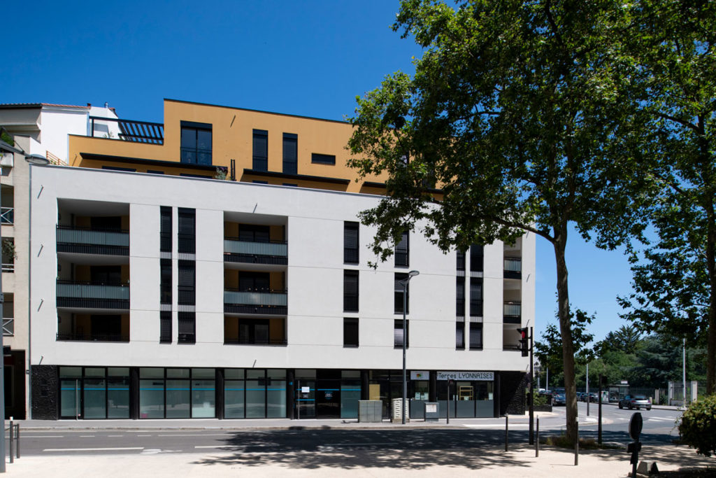 Axe Architecture - Agence d'architecture à Lyon - Photo extérieur projet le 5 de coeur
